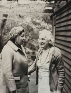 Katharine with Zoya Zarubina, September 1969